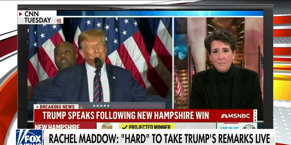 Liberal media outlets called out for refusing to air Trump's New Hampshire victory speech