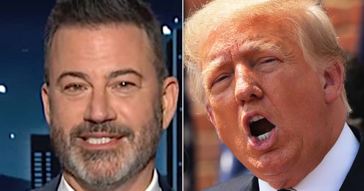 Jimmy Kimmel Exposes Trump’s Most Baffling Defense Of ‘MAGA Morons’ Yet