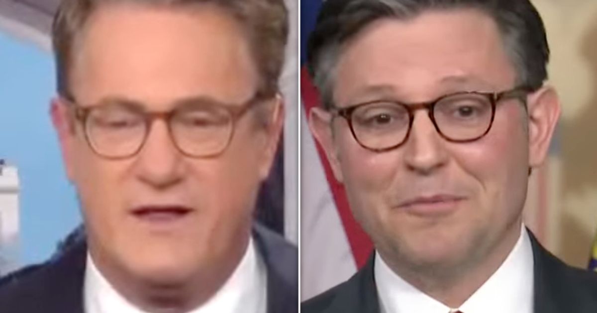 Joe Scarborough Offers Stark Translation Of Mike Johnson’s Latest Spin