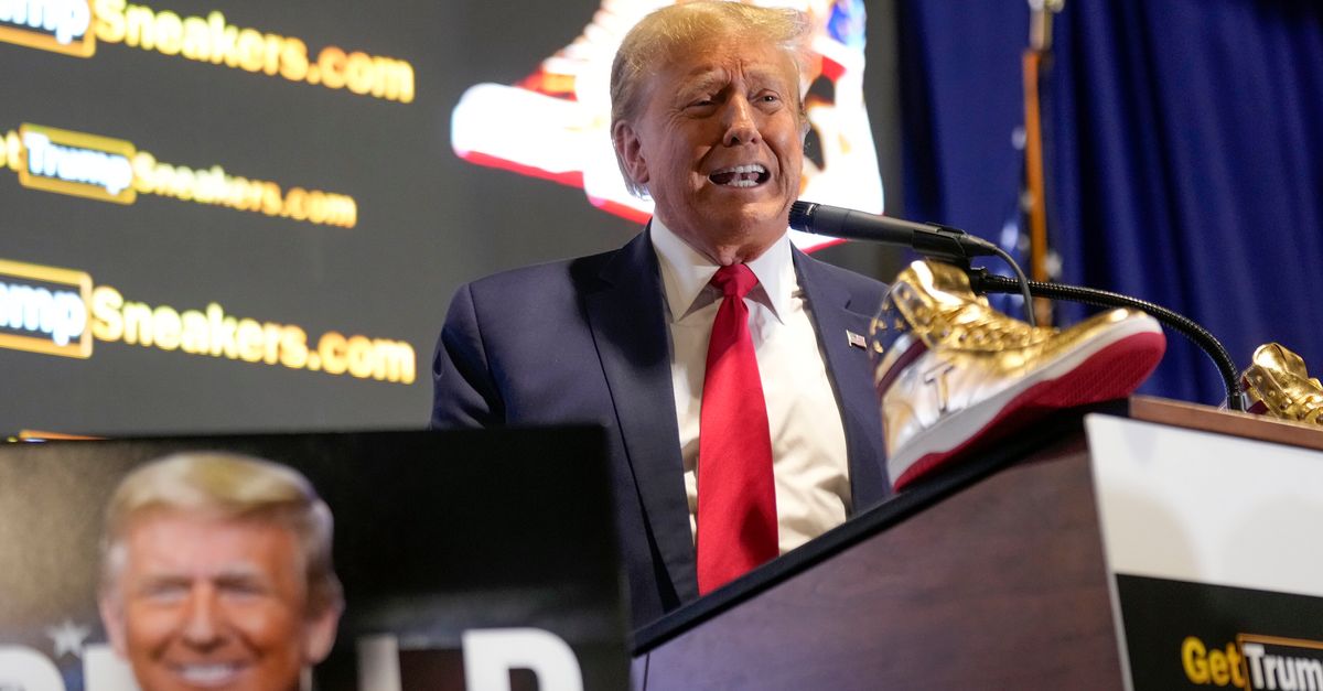 Trump Launches 9 Sneaker Brand A Day After 5 Million Verdict Against Him