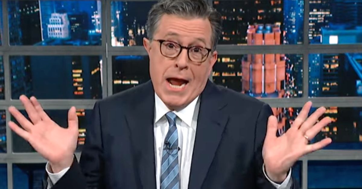 Colbert Unearths Yet Another 'Truly Bizarre' Moment From Trump