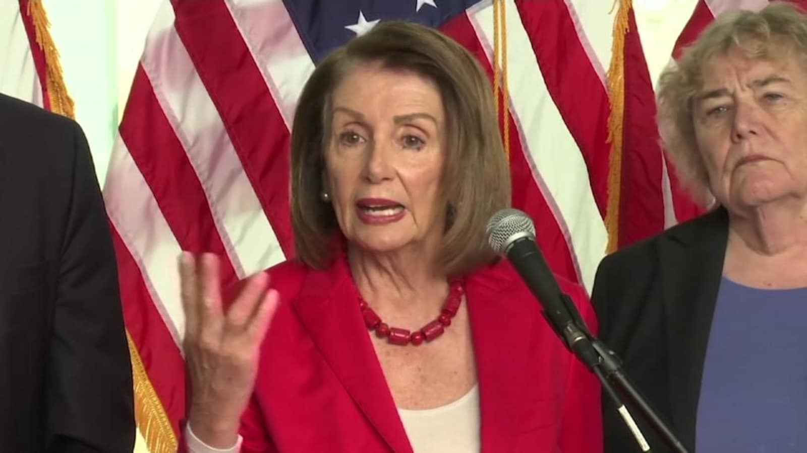 Nancy Pelosi ridicules Trump’s cognitive disorders, then instantly confuses him with Biden