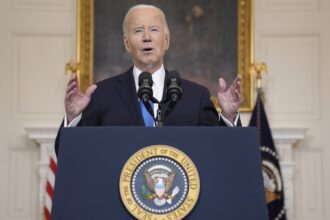 Biden condemns ‘dangerous’ Trump NATO remarks, calls for Ukraine funding