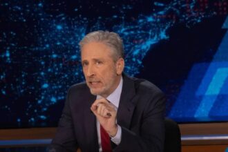 ‘Similarly challenged’: Jon Stewart tears into Trump and Biden in ‘Daily Show’ return; Elon Musk reacts