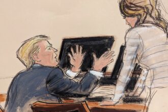 Donald Trump briefly testifies in E Jean Carroll defamation trial