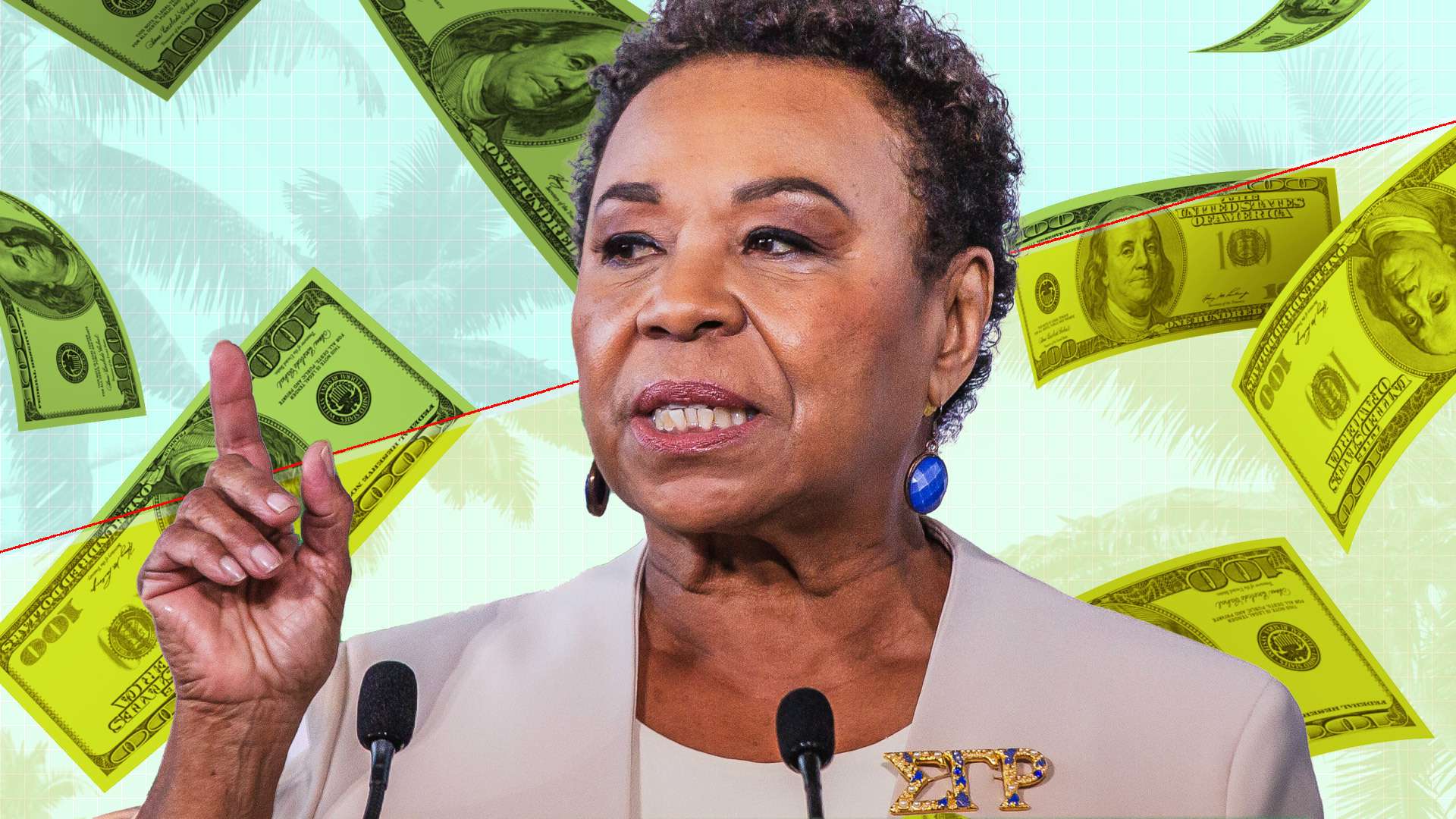 California Senate Hopeful Barbara Lee Wants  Per Hour Minimum Wage