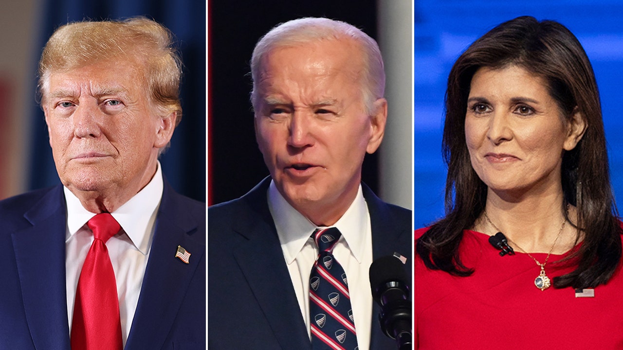 Biden tied up with Trump, Haley, in potential November matchups, but Trump conviction would boost Biden: poll