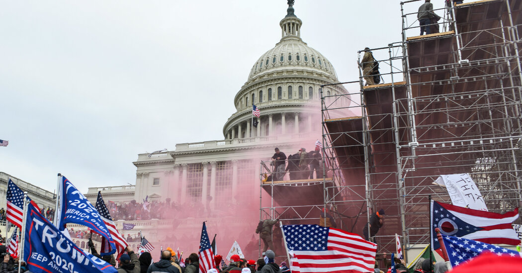 Prosecutors Charge Man With Firing Shots Outside the Capitol on Jan. 6