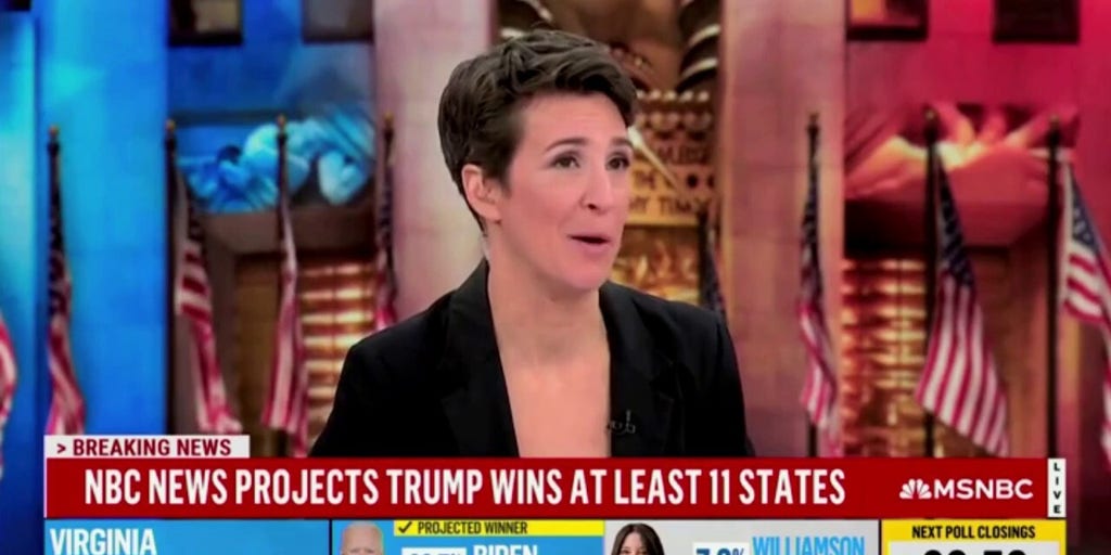 Rachel Maddow unloads on MSNBC for airing Trump speech: 'Irresponsible to broadcast'