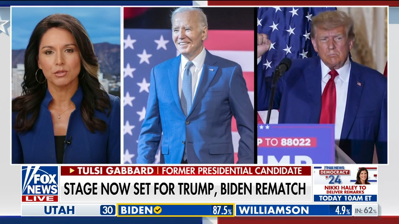 Tulsi Gabbard on Trump-Biden rematch: Dems have ‘big problem’ on their hands