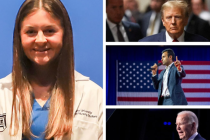 Donald Trump and Vivek Ramaswamy torch Joe Biden for ignoring Laken Riley’s murder: ‘Say her name, Mr. President’