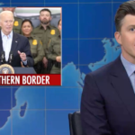 'Weekend Update': Colin Jost Names 1 Thing That 'Horrified' Biden During Border Visit