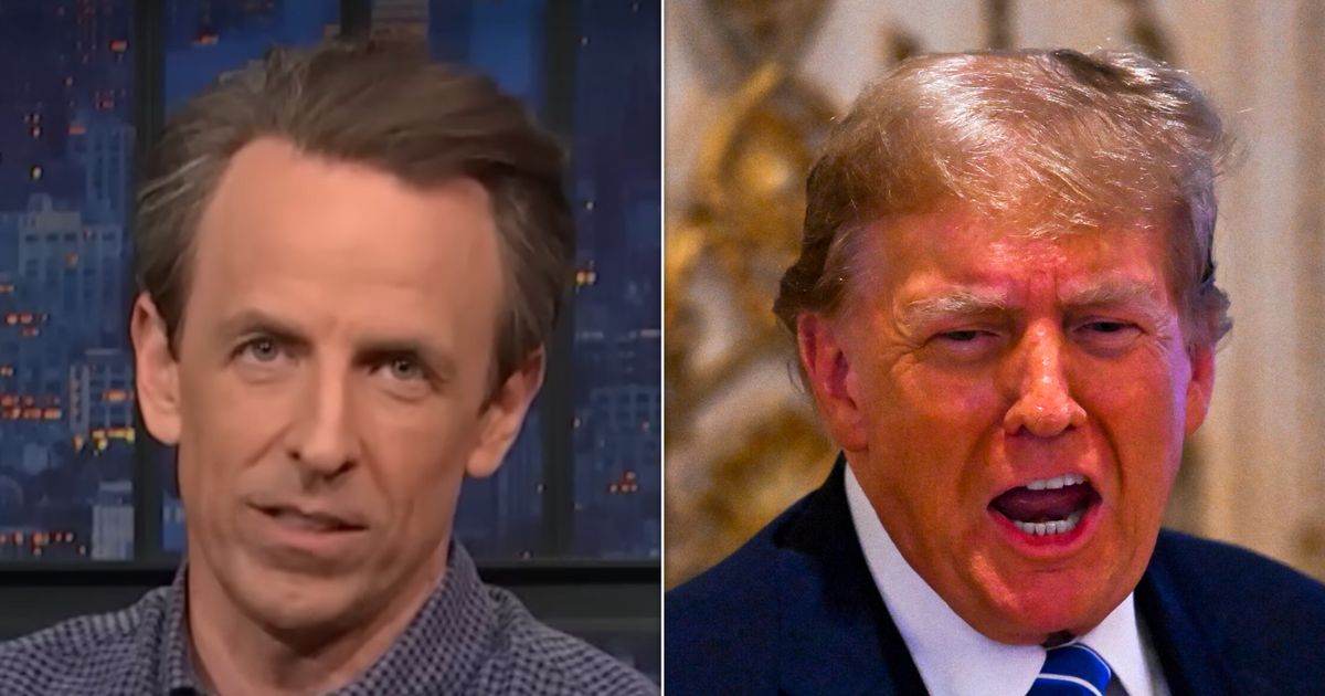 Seth Meyers Points Out The Flaw In Biden’s Claim About Beating Trump