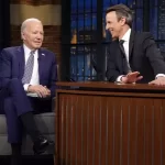 Joe Biden hushed the Late Night Show host Seth Meyers over a ‘classified’ bit. What is it?