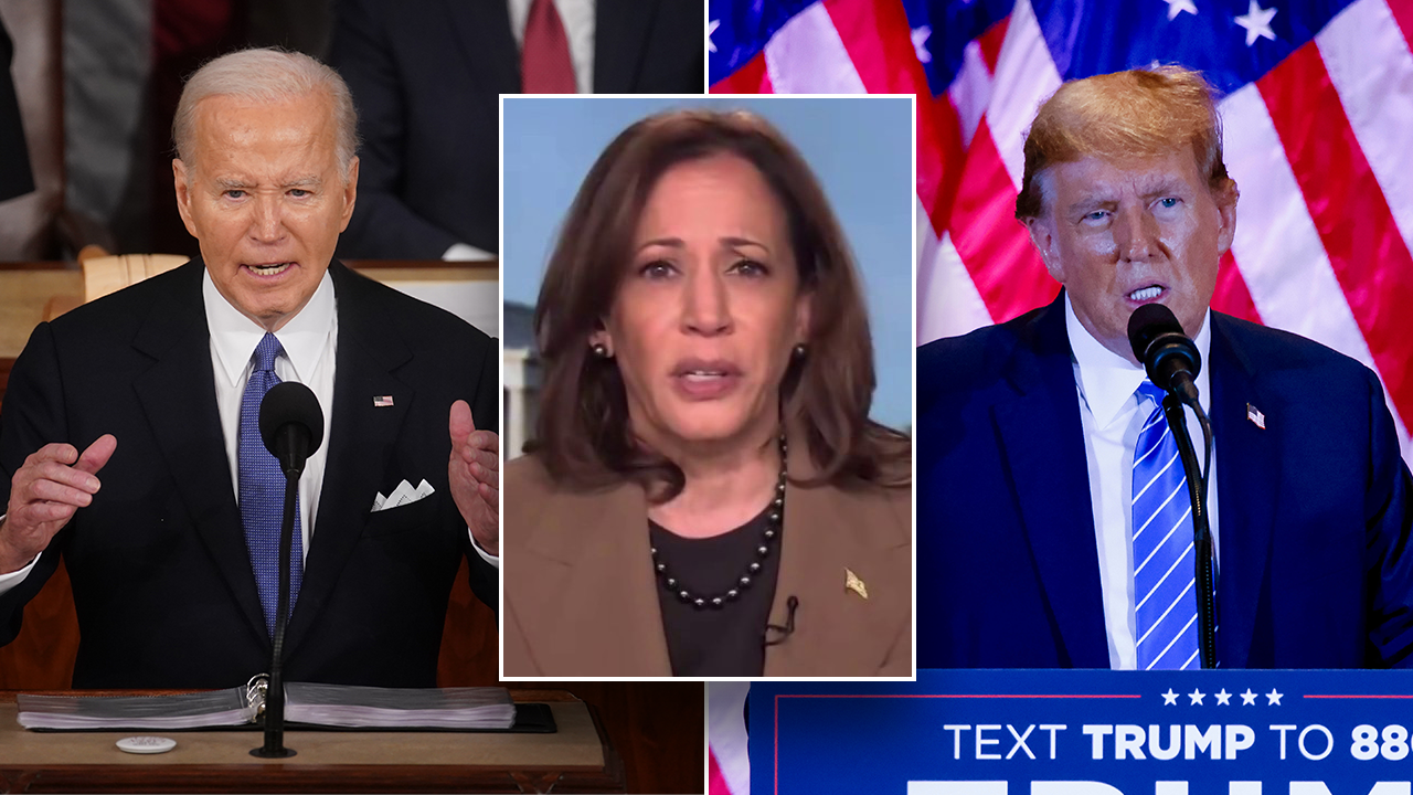 Kamala Harris dodges when asked whether Biden will debate Trump: ‘We’ll get to that at some point’