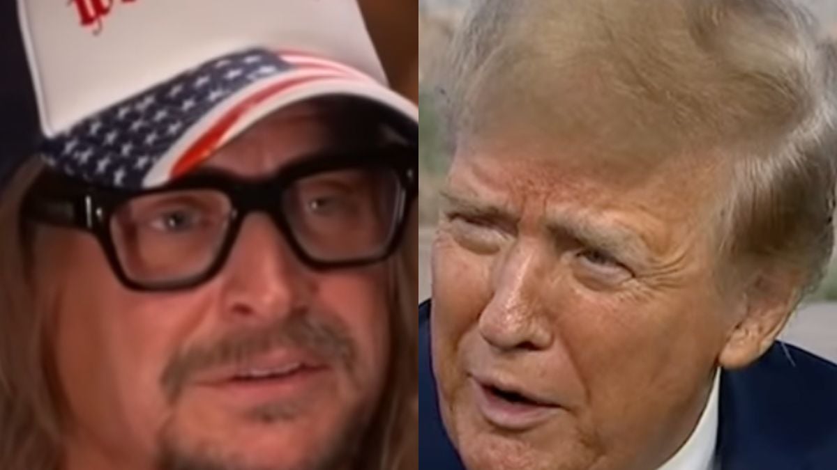 Trump Sends Support To Kid Rock After His Father Passes Away