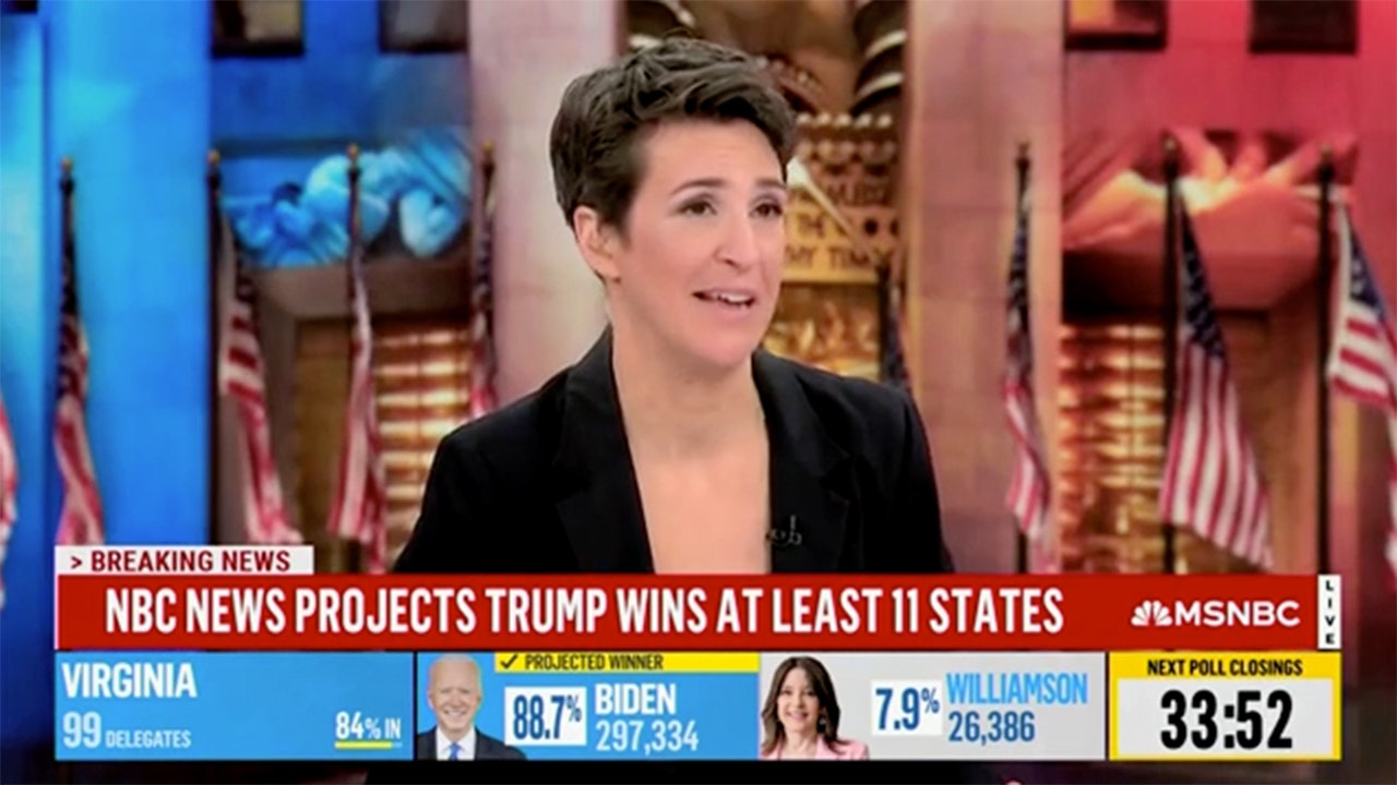 Rachel Maddow unleashes on own network for airing Trump’s victory speech: ‘Irresponsible to broadcast’