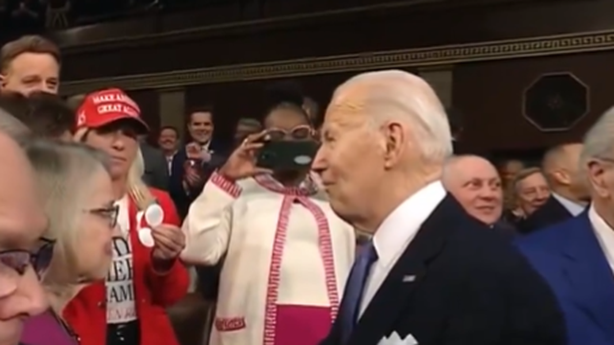 Marjorie Taylor Greene Gets Biden To Say Laken Riley’s Name, Admit She Was Killed By An Illegal Alien In State Of The Union Speech