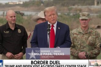 Trump visits Eagle Pass, Texas as illegal immigration rocks voter concerns