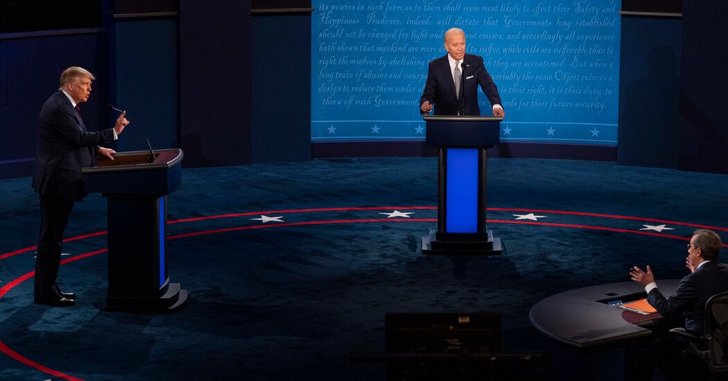 How The New York Times Is Covering the Presidential Debates Between Biden and Trump