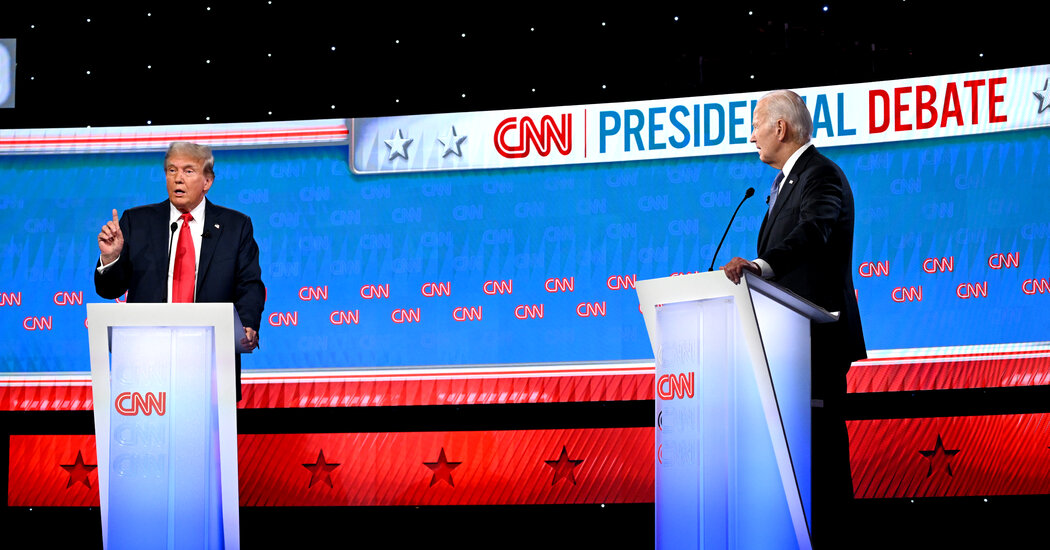 ¿Quién ganó el debate? Biden tropieza y Trump va a la delantera