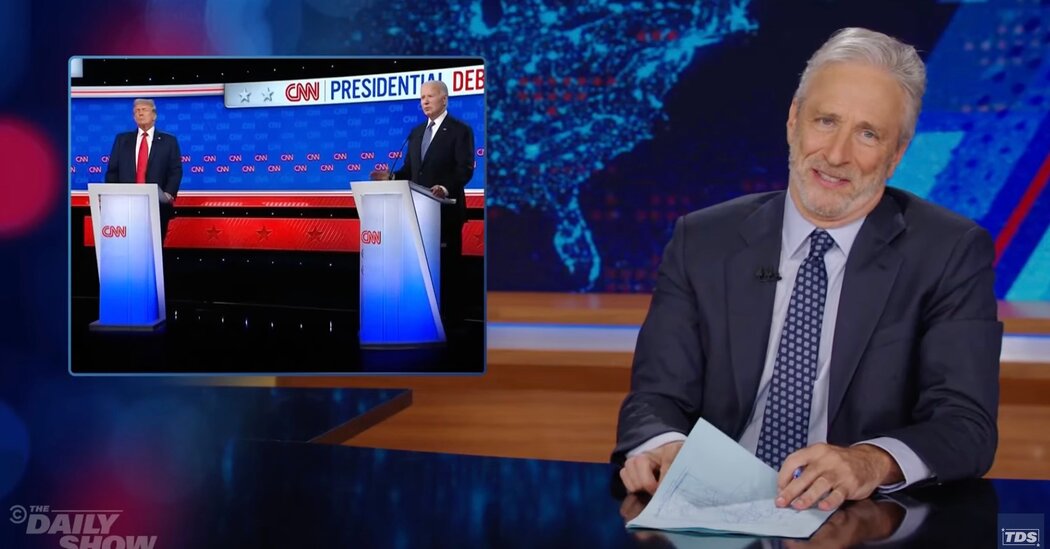 Jon Stewart Is a Little Stressed Out About That Debate