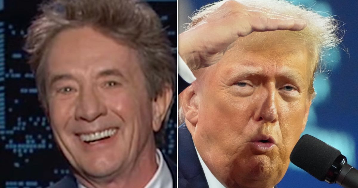 Martin Short Jabs At Trump's 'Tiny' Sore Spot In Blistering 'Kimmel' Opener