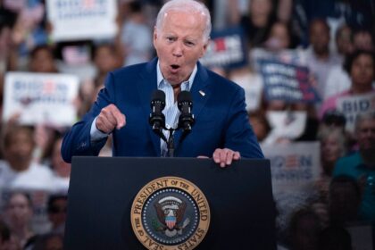 A Newly Energized Joe Biden Addresses The Elephant In The Room