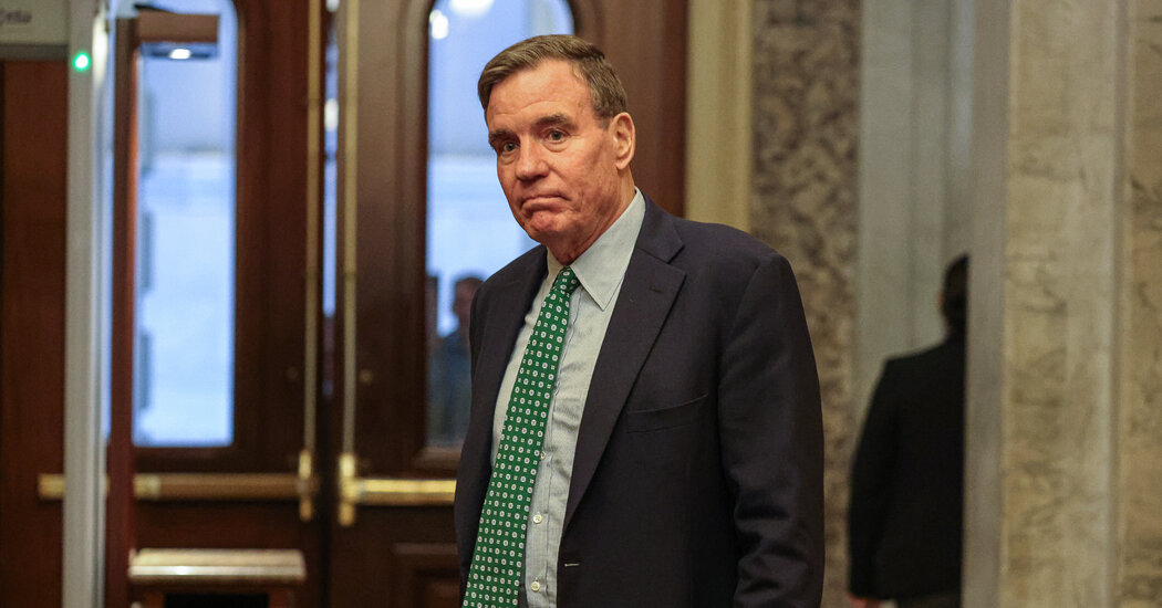 Warner Works to Convene Democratic Senators About Biden’s Future