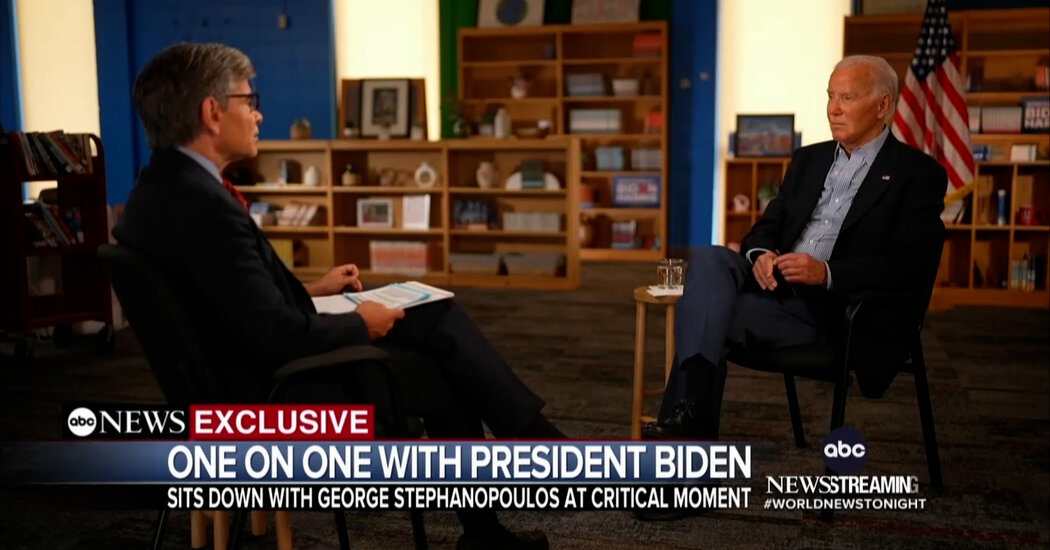 Read the Full Transcript of President Biden’s ABC News Interview