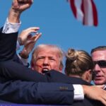 Fr. Jason Charron speaks on his opening prayers at the Trump rally