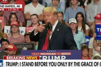 Trump at first rally since assassination attempt: I stand before you by the 'grace of almighty God'