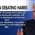 Trump: I would 'absolutely' debate Kamala Harris