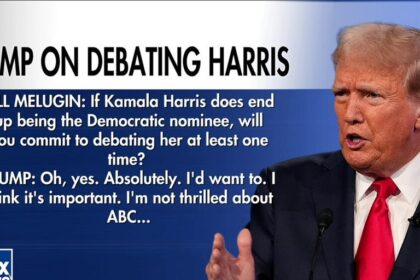 Trump: I would 'absolutely' debate Kamala Harris