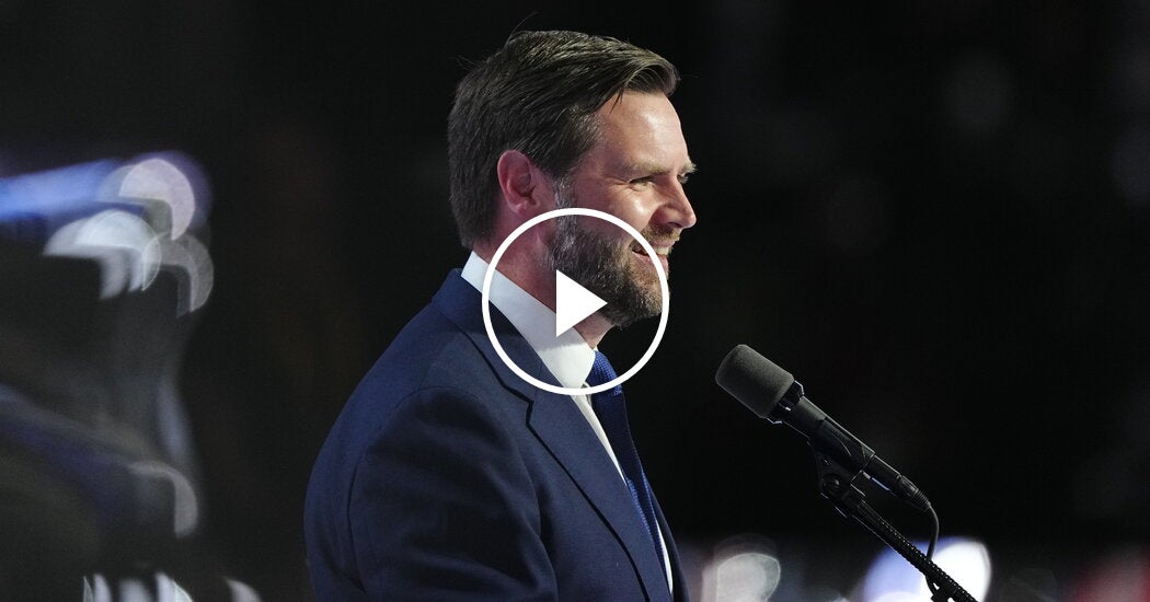 J.D. Vance Accepts Vice-Presidential Nomination