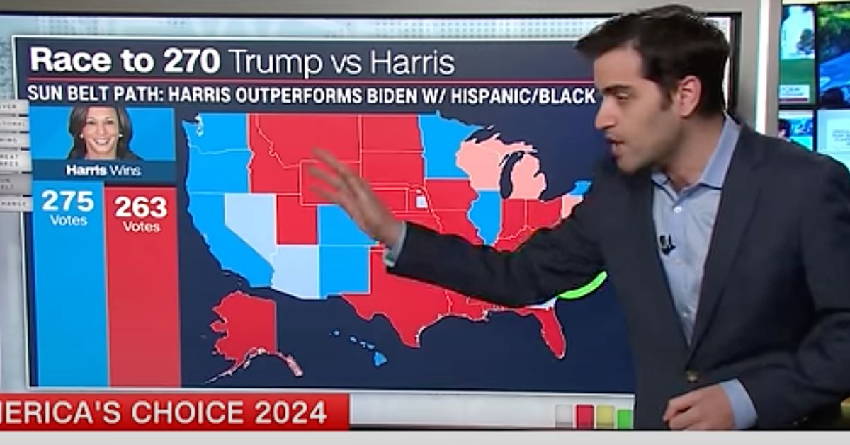 CNN Data Reporter Delivers Some Good News For Kamala Harris