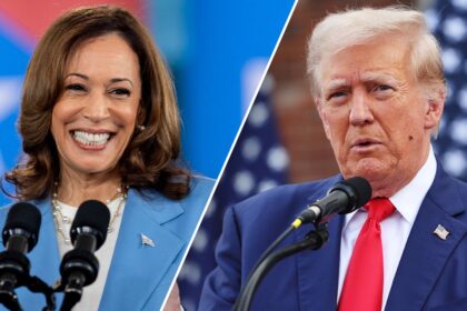 Harris, Trump, hold dueling campaign events in race to win the biggest battleground