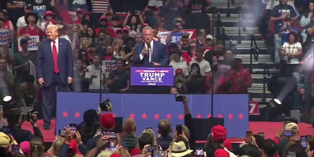 RFK Jr. joins Trump at Arizona campaign rally