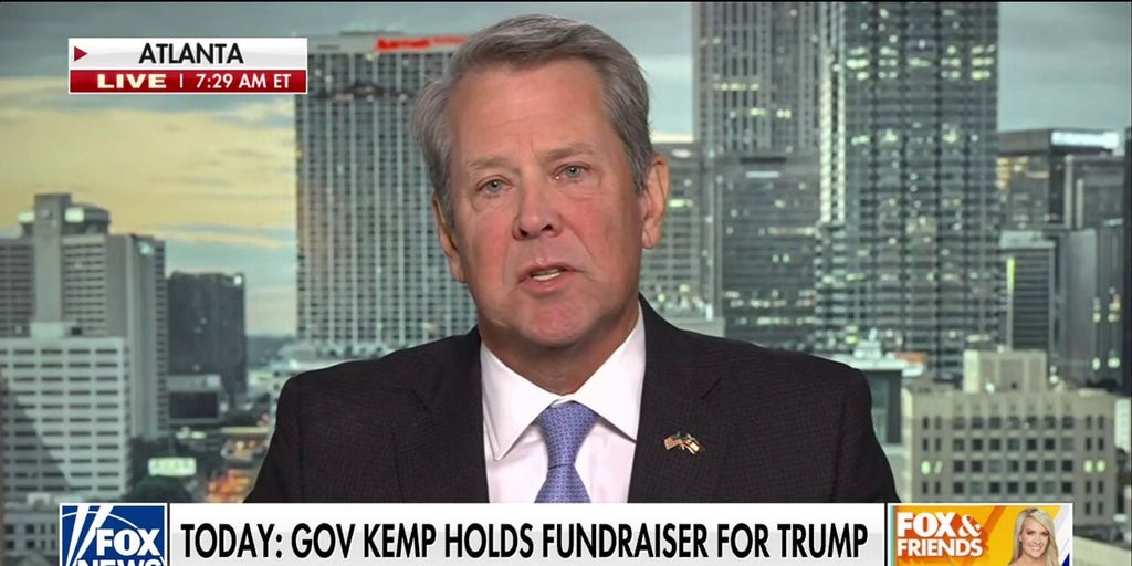 Georgia Gov. Kemp holding Trump fundraiser as polls show tight race in state