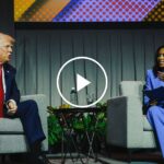 Trump Questions Harris’s Ethnicity at N.A.B.J. Conference