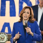 Without Using Trump's Name, Kamala Harris Calls Out 'Coward' Leaders