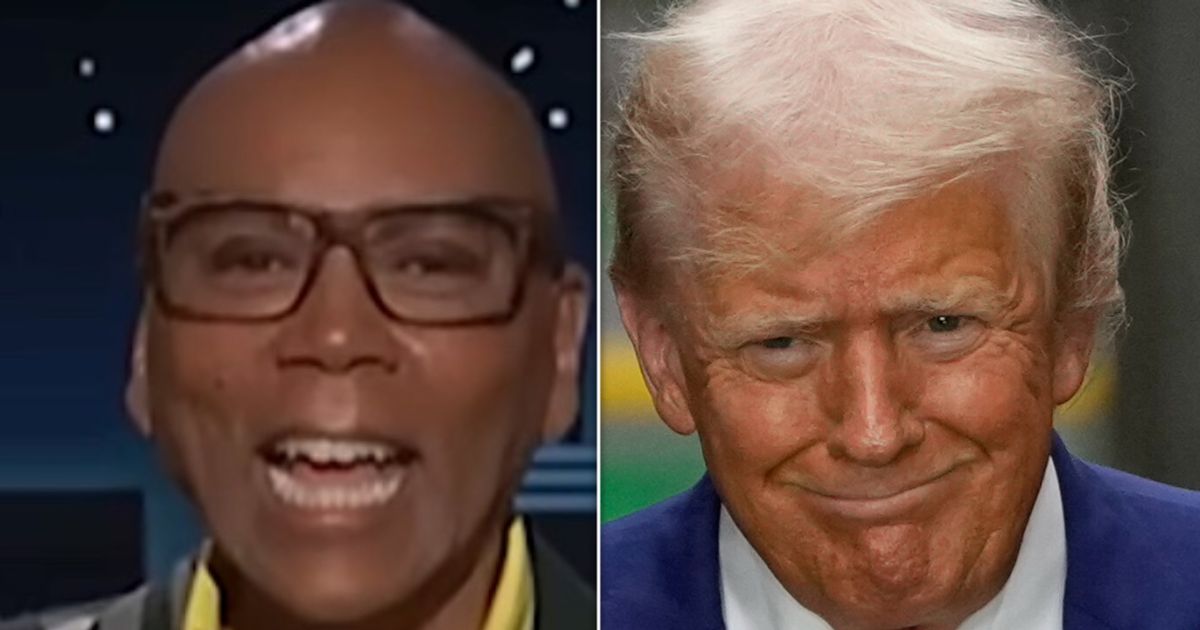 'Kimmel' Guest Host RuPaul Trolls Trump With Totally Bonkers Supercut Video