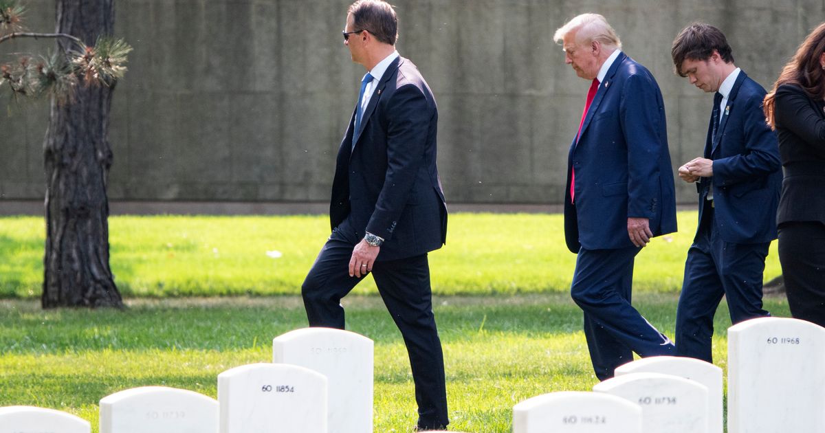 Trump Claims He's A Victim Of ‘Very Bad People’ After Dustup At Arlington Cemetery