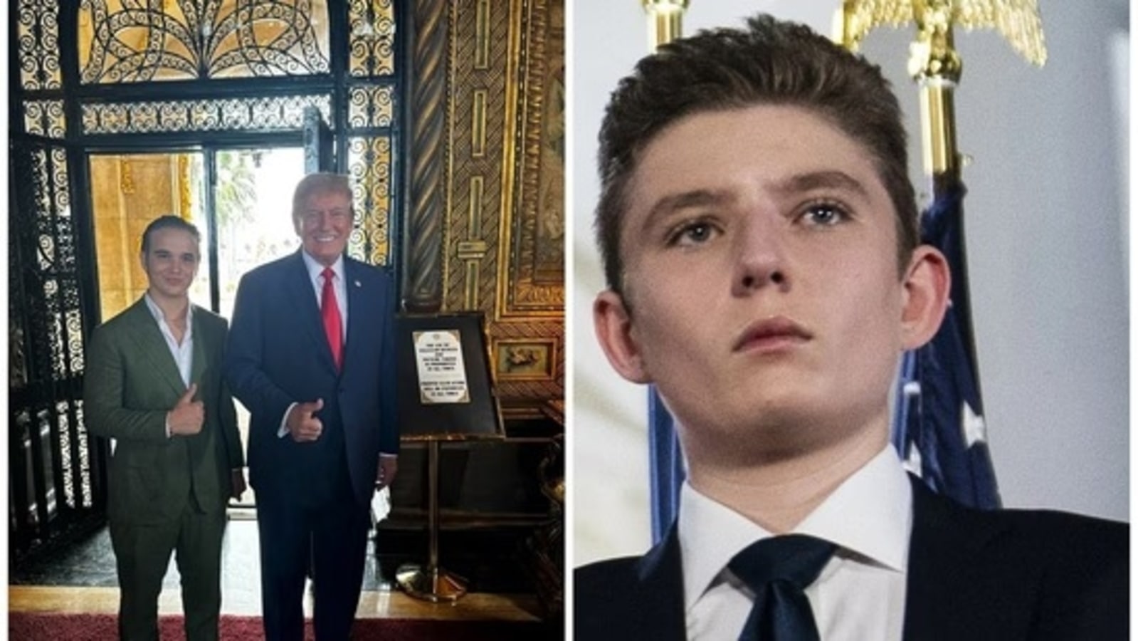 Barron Trump’s friend rips into Harris for calling Gen Z ‘stupid’, accuses her of chasing Trump’s achievements like…