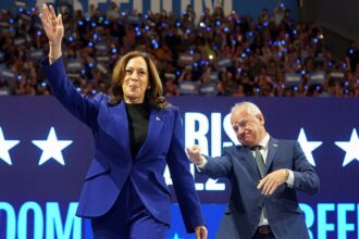 Harris combines virtual DNC appearance with Wisconsin rally