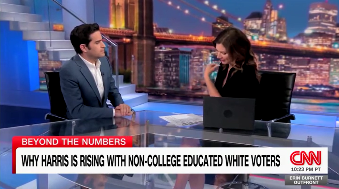 CNN data guru says if Harris keeps taking Trump’s margins with White working class, ‘she’ll win’