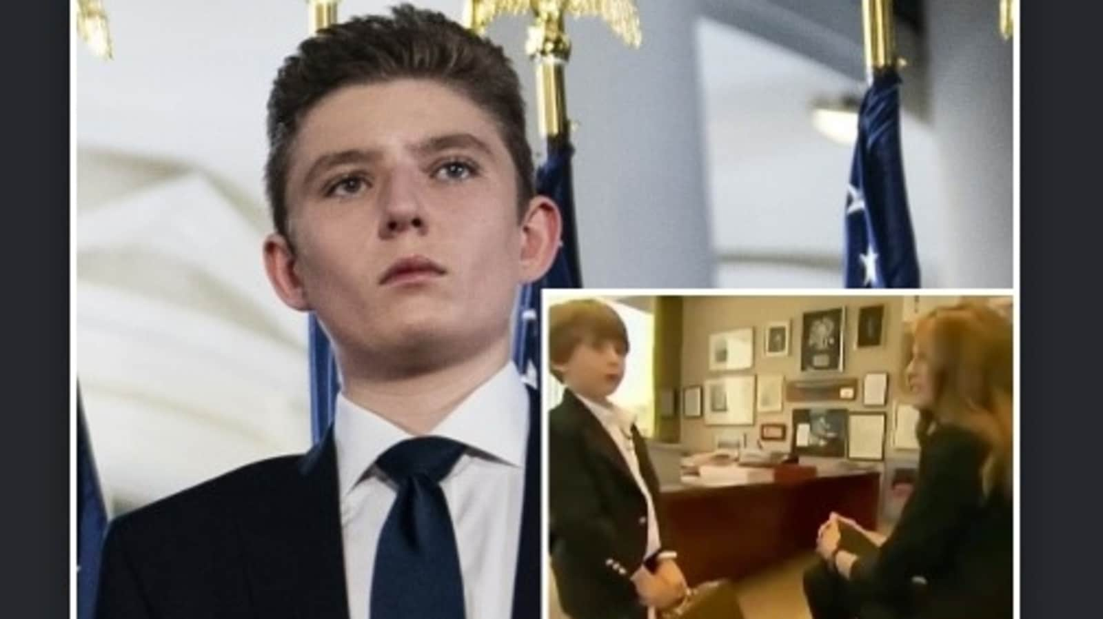 Barron Trump speaks three languages, but does he converse in Slovenian? His viral resurfaced video gives the answer