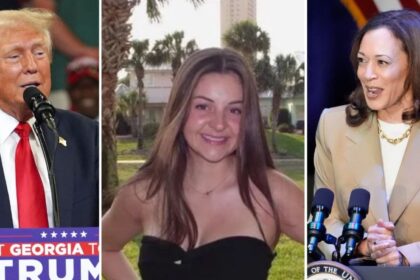 Donald Trump says slain Laken Riley’s ‘blood is on Kamala Harris’ hands’: ‘She let in the savage monster who…’