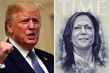 Donald Trump gushes over Kamala Harris’ appearance on Time Magazine’s cover, compares her ‘beautiful’ looks with…