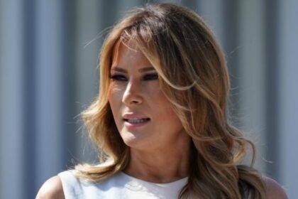 Melania Trump puts FLOTUS tag on display amid husband’s battle against Harris